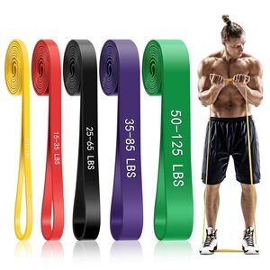 Pull Up Assistance Bands, 5-Level Resistance Bands for Working Out, Pull Up